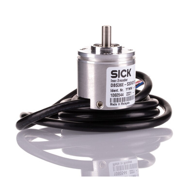 Sick DBS36 Core Series Incremental Incremental Encoder, 1000 ppr, HTL Signal, Solid Type, 6mm Shaft