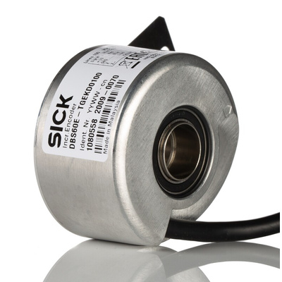 Sick DBS60 Core Series Incremental Incremental Encoder, 100 ppr, HTL Signal, Hollow Type, 14mm Shaft