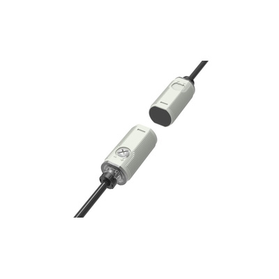 RS PRO Through Beam Photoelectric Sensor, Cylindrical Sensor, 20 m Detection Range