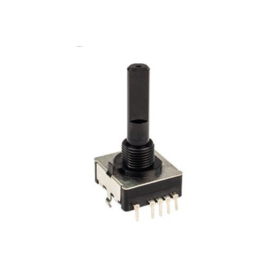 Bourns PAC18R1 Series Absolute Absolute Encoder, Gray Signal, Flatted Type, 9.5mm Shaft