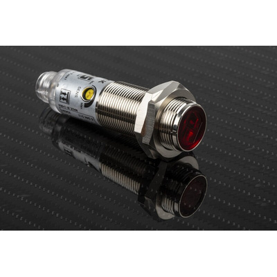 RS PRO Background Suppression Photoelectric Sensor, Barrel Sensor, 1 mm → 140 mm Detection Range