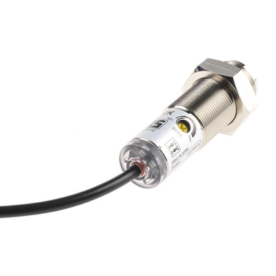 RS PRO Retroreflective Photoelectric Sensor, Barrel Sensor, 50 mm → 7 m Detection Range