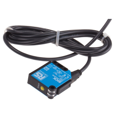 RS PRO Diffuse Photoelectric Sensor, Block Sensor, 40 mm → 1 m Detection Range
