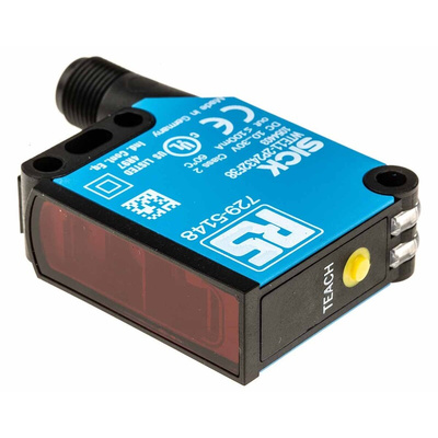RS PRO Diffuse Photoelectric Sensor, Block Sensor, 40 mm → 1 m Detection Range