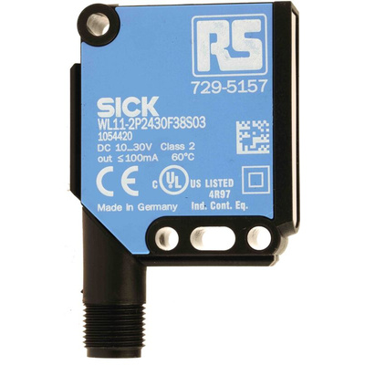 RS PRO Retroreflective Photoelectric Sensor, Block Sensor, 150 mm → 10 m Detection Range