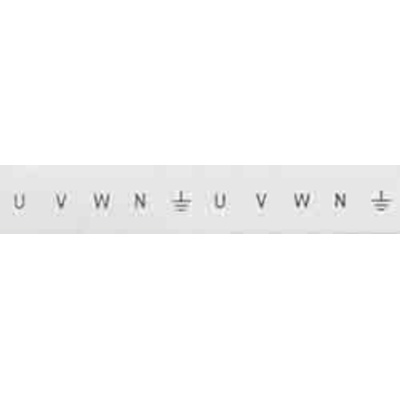Siemens, 8WH Inscription Label for use with Terminal Blocks