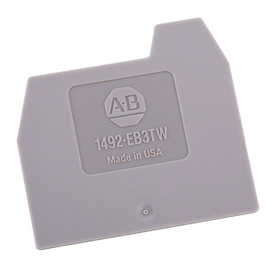 Rockwell Automation, 1492 End Barrier for use with 1492-W4TW