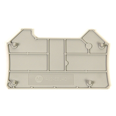 Rockwell Automation, 1492 End Barrier for use with 1492-J4Q