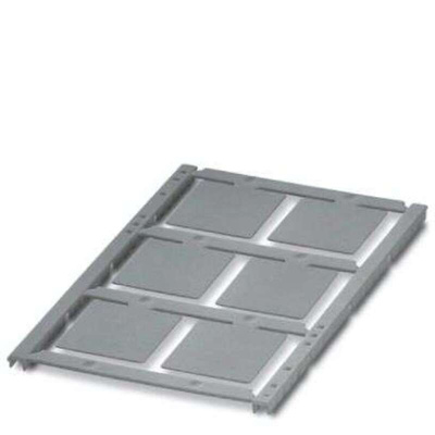 Phoenix Contact, UCT4-EMLP Plastic Label for use with BLUEMARK CLED, BLUEMARK ID, BLUEMARK ID COLOR, THERMOMARK CARD,