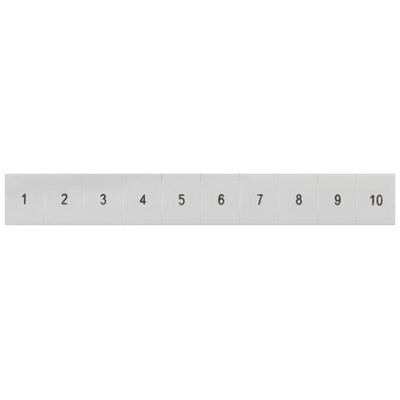 Siemens, 8WH8120 Marker Strip for use with Standard Labelling System, Terminal Block