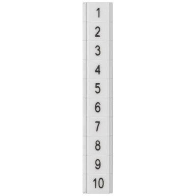 Siemens, 8WH8141 Marker Strip for use with Standard Labelling System, Terminal Block
