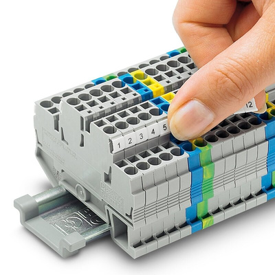 Phoenix Contact, UC Terminal Marker for use with  for use with Terminal Blocks