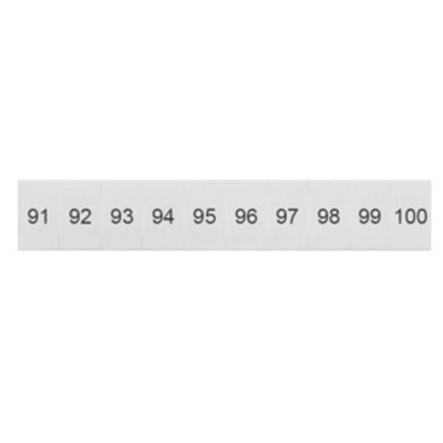 Siemens, 8WH Labeling Plate for use with  for use with Terminal Blocks