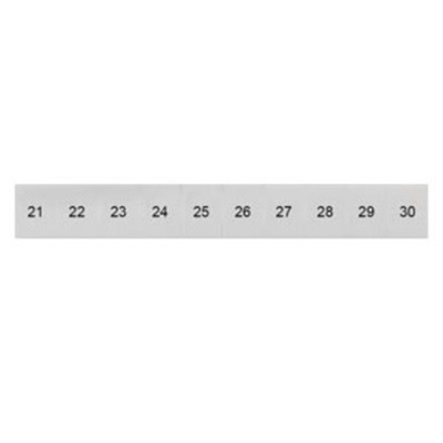 Siemens, 8WH Labeling Plate for use with  for use with Terminal Blocks