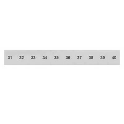 Siemens, 8WH Labeling Plate for use with  for use with Terminal Blocks