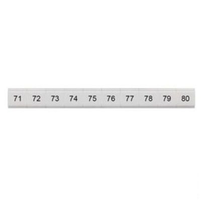 Siemens, 8WH Labeling Plate for use with  for use with Terminal Blocks