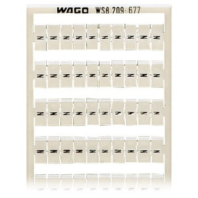 Wago, 209 Marker Strip for use with  for use with Terminal Blocks