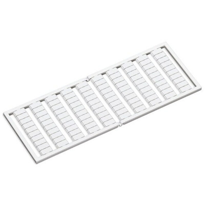 Wago, 209 Marker Strip for use with  for use with Terminal Blocks