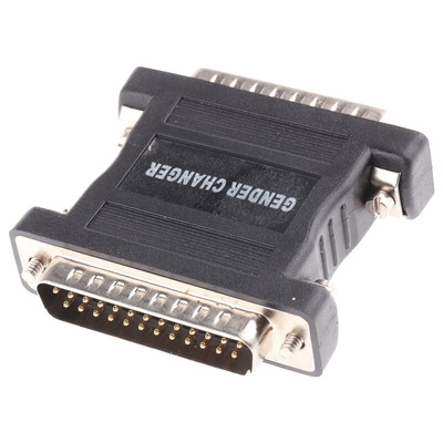RS PRO D Sub Adapter Male 25 Way D-Sub to Male 25 Way D-Sub