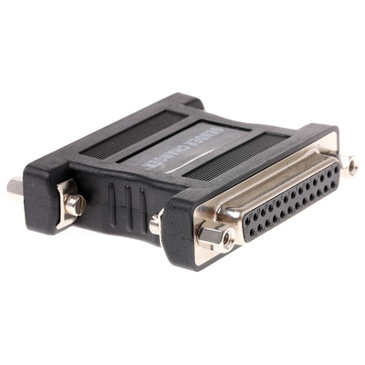 RS PRO D Sub Adapter Female 25 Way D-Sub to Female 25 Way D-Sub