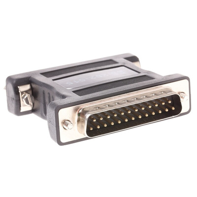 RS PRO D Sub Adapter Male 25 Way D-Sub to Female 25 Way D-Sub