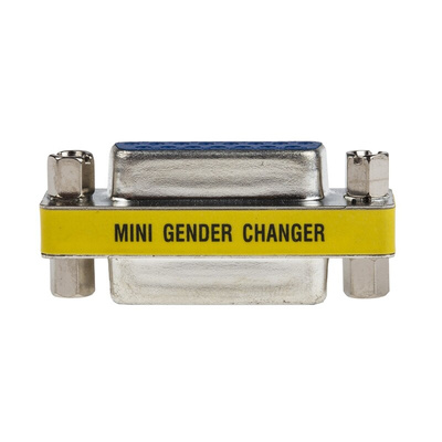 RS PRO D Sub Adapter Female 15 Way D-Sub to Female 15 Way D-Sub