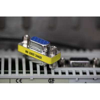 RS PRO D Sub Adapter Female 9 Way D-Sub to Female 9 Way D-Sub