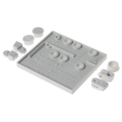 190 Glass Fibre Reinforced PC Terminal Block Housing IP66, Surface Mount or Wall Mount