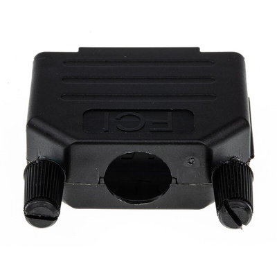 RS PRO Nylon D Sub Backshell, 15 Way, Strain Relief