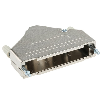 MH Connectors MHDTZK-RA Series Zinc D Sub Backshell, 37 Way, Strain Relief