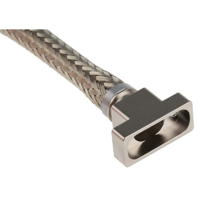 Polamco 100P2554 Series Aluminium D Sub Backshell, 9 Way