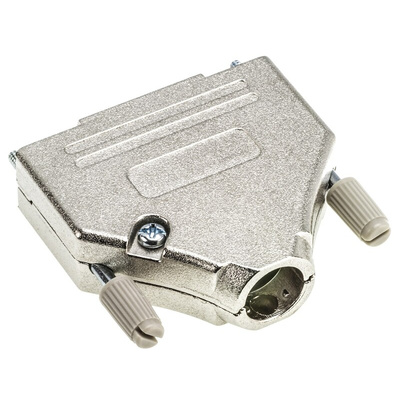 MH Connectors MHDTZK-RA Series Zinc D Sub Backshell, 25 Way, Strain Relief