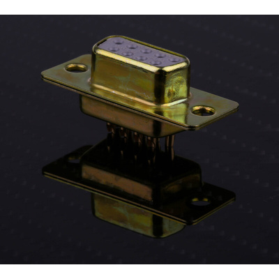 RS PRO 9 Way Panel Mount D-sub Connector Socket