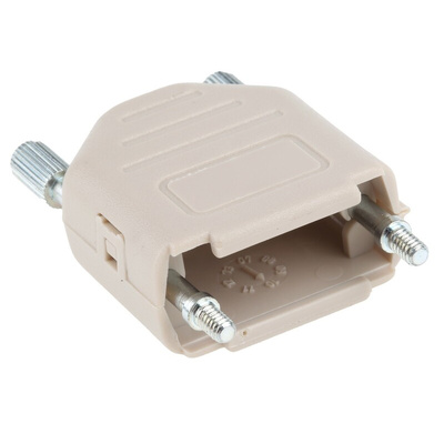 MH Connectors MHDPPK-SLIM Series Polyamide D Sub Backshell, 9 Way, Strain Relief