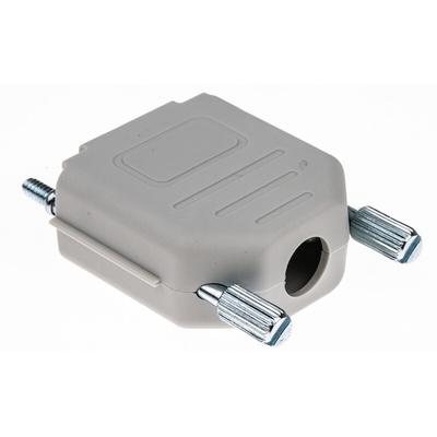 MH Connectors MHDPPK-SLIM Series Polyamide D Sub Backshell, 9 Way, Strain Relief