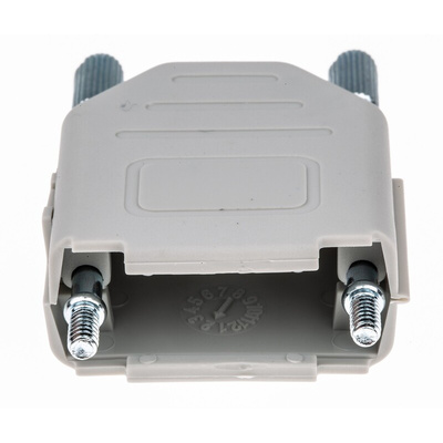MH Connectors MHDPPK-SLIM Series Polyamide D Sub Backshell, 9 Way, Strain Relief