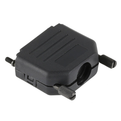 MH Connectors MHDPPK-SLIM Series Polyamide D Sub Backshell, 15 Way, Strain Relief