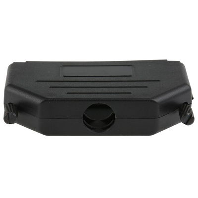MH Connectors MHDPPK-SLIM Series Polyamide D Sub Backshell, 37 Way, Strain Relief