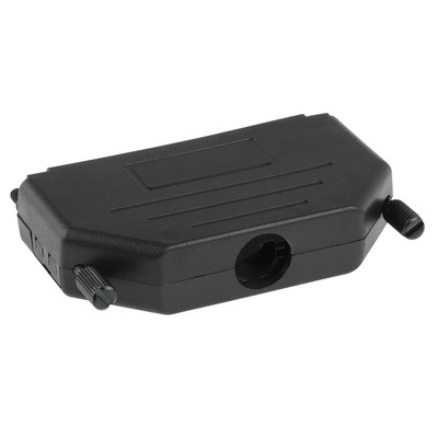 MH Connectors MHDPPK-SLIM Series Polyamide D Sub Backshell, 37 Way, Strain Relief