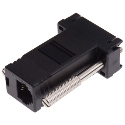 RS PRO D Sub Adapter Female 9 Way D-Sub to Female RJ11