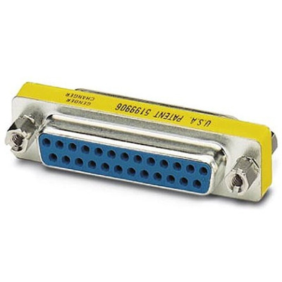 Phoenix Contact D Sub Adapter Female 25 Way D-Sub to Female 25 Way D-Sub
