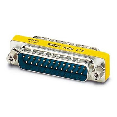 Phoenix Contact D Sub Adapter Male 25 Way D-Sub to Male 25 Way D-Sub