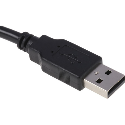 RS PRO Straight, Panel Mount, Socket Type Mini IP67 USB Connector