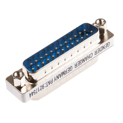 Roline D Sub Adapter Male 25 Way D-Sub to Male 25 Way D-Sub