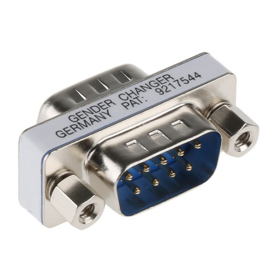 Roline D Sub Adapter Male 9 Way D-Sub to Male 9 Way D-Sub