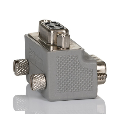 StarTech.com D Sub Adapter Male 9 Way D-Sub to Female 9 Way D-Sub