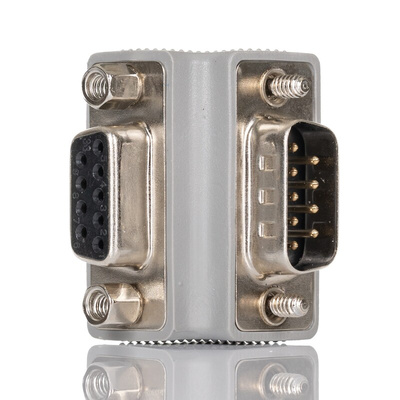 StarTech.com D Sub Adapter Male 9 Way D-Sub to Female 9 Way D-Sub