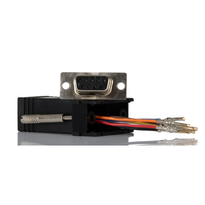 StarTech.com D Sub Adapter Male 9 Way D-Sub to Female RJ45
