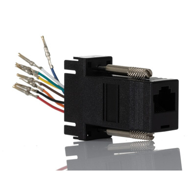 StarTech.com D Sub Adapter Male 9 Way D-Sub to Female RJ45