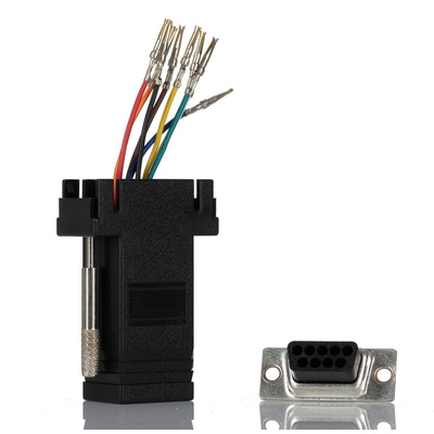 StarTech.com D Sub Adapter Male 9 Way D-Sub to Female RJ45